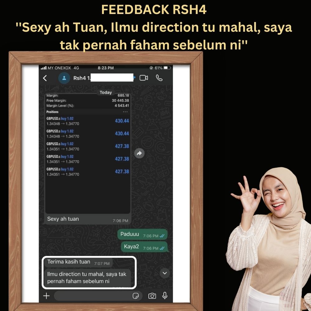 Feedback pelajar RSH4: Sexy ah Tuan, ilmu direction tu mahal, saya tak pernah faham sebelum ni
